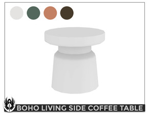 Sims 4 — Modern Boho Living Room Side Coffee Table by nemesis_im — Side Coffee Table from Modern Boho Living Room Set - 3