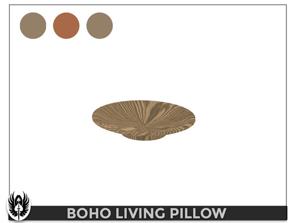 Sims 4 — Modern Boho Living Room Decorative Plate by nemesis_im — Decorative Plate from Modern Boho Living Room Set - 3
