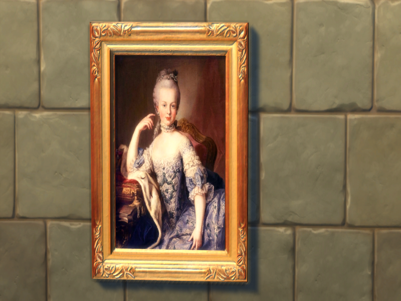 Princess Butter The Sims Resource | Royal Portraits 1