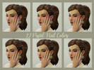 Sims 4 — Pastel Nails - 12 Colors by Tusmeralda — Nail re-color in pastel shades.