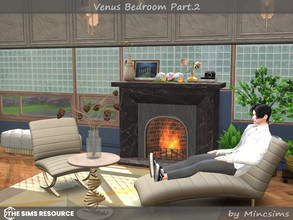Sims 4 — Venus Bedroom Part.02 by Mincsims — Part.2 consists of 9 packages. Venus Ceiling Lighting Long Venus Ceiling