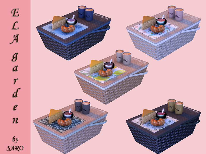 The Sims Resource Ela Garden picnic