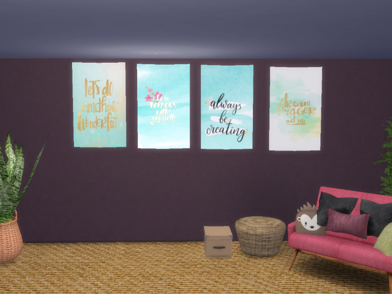 The Sims Resource - Teen Quotes Posters V2