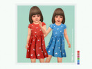 Sims 4 — Venke Dress by lillka — Venke Dress 6 swatches Base game compatible Custom thumbnail