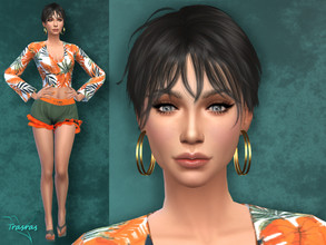 Sims 4 — Rosalie Robert by caro542 — Hello, I'm Rosalie and I love animals Go to Required tab to upload necessary CC, if