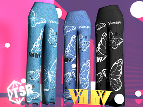 Sims 4 — Vanessa Collection - Pants V31 by Viy_Sims — New Mesh! 10 Textures Compatible with HQ mode Low Poly Custom Thumb