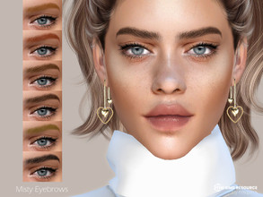 Sims 4 — Misty Eyebrows by MSQSIMS — These Eyebrows are available in 30 swatches. They are suitable for Female/Male from