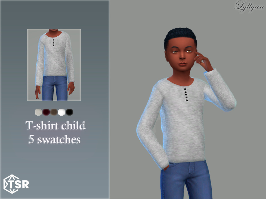 The Sims Resource - T-shirt child Ryam