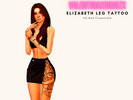 Sims 4 — Elizabeth Leg Tattoo by bremarie1007_ — *HQ Mod Compatible