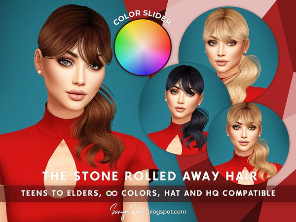 Sims 4 — SonyaSims The Stone Rolled Away Retexture COLOR SLIDER by SonyaSimsCC — This file will make my "The Stone