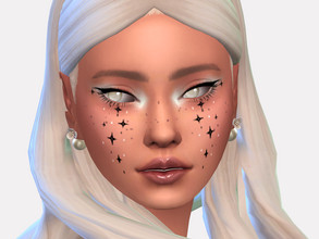 Sims 4 — Starshine Eyeliner by Sagittariah — base game compatible 2 swatch properly tagged enabled for all occults