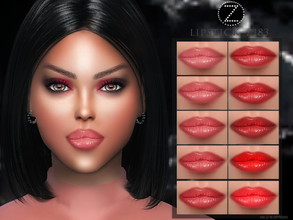 Sims 4 — LIPSTICK Z183 by ZENX — -Base Game -All Age -For Female -10 colors -Works with all of skins -Compatible with HQ