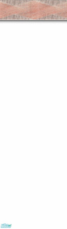 Sims 2 — Shades of Apricot Walls and Floors - Ind by vdini — White wall with top border in apricot colors and diamonds.