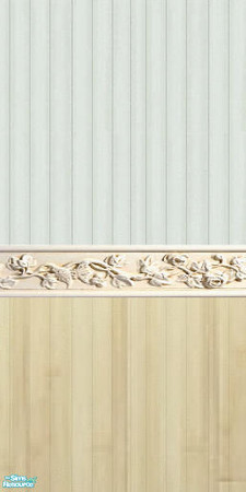 Sims 2 — Pale Pine wood Mint Julip by TMKColorado80909 — A pine wood panel bottom with a striped mint julip top and a