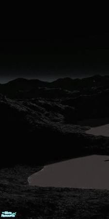 Sims 2 — Dark Moon Rising Wall Scene - Individual by TheMistress666 — Bring the seductive moonlight into your home!