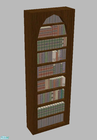 Sims 2 — The Vanna Den - Bookcase by NewSimSimGirl — A comfortable and simple design set, for the contemporary home.