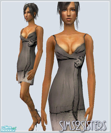 Sims 2 — S2S Dress Set - #378505 Recolor by sims2sisters — 