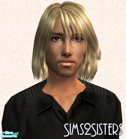 Sims 2 — S2S 'Damien' hair - #382271 Recolor by sims2sisters — Hair is available for all ages.