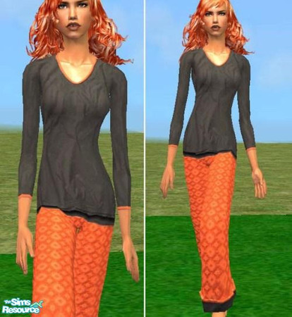 Sims 2 — S2S PJs - #376323 Recolor by sims2sisters — Enjoy!