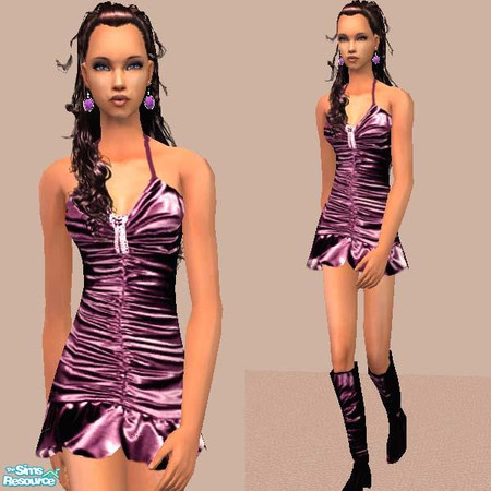 Sims 2 — S2S Dress - Individual Item by sims2sisters — Recolor of Peggy peggybodymesh0018