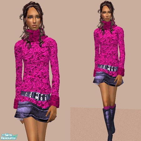 Sims 2 — S2S Outfit - Individual Item by sims2sisters — Recolor of Peggy's mesh peggybodymesh0028