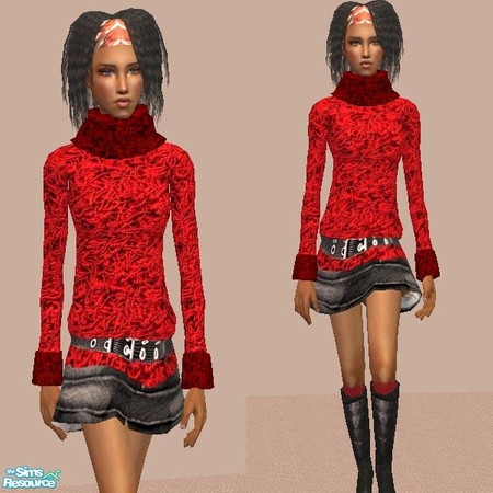 Sims 2 — S2S Outfit - Individual Item by sims2sisters — Recolor of Peggy's mesh peggybodymesh0028