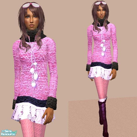 Sims 2 — S2S Outfit - Individual Item by sims2sisters — Recolor of Peggy's mesh peggybodymesh0028