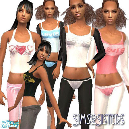 Sims 2 — S2S SportWear by sims2sisters — 