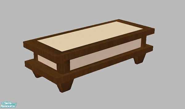 Sims 2 — The Vanna Den - Coffeetable by NewSimSimGirl — A comfortable and simple design set, for the contemporary home.