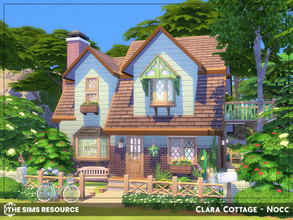 Sims 4 — Clara Cottage - Nocc by sharon337 — Clara Cottage is a 1 Bedroom 1 Bathroom home. Perfect for a Single Person or