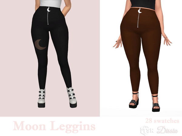 The Sims Resource - Moon Leggins