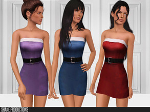 Sims 3 — ShakeProductions-S3-144 by ShakeProductions — Recolorable Dress