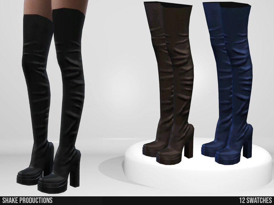 The Sims Resource - 910 - High Heel Boots