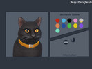 Sims 4 — Cats & Dogs Collar Without Bell by mayeverfields — The Cats & Dogs cat collar without a bell. The item