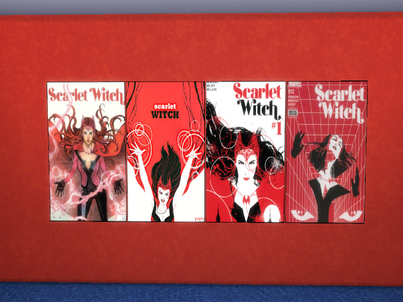 Sims 4 Scarlet Witch by kayyyypowerrrr