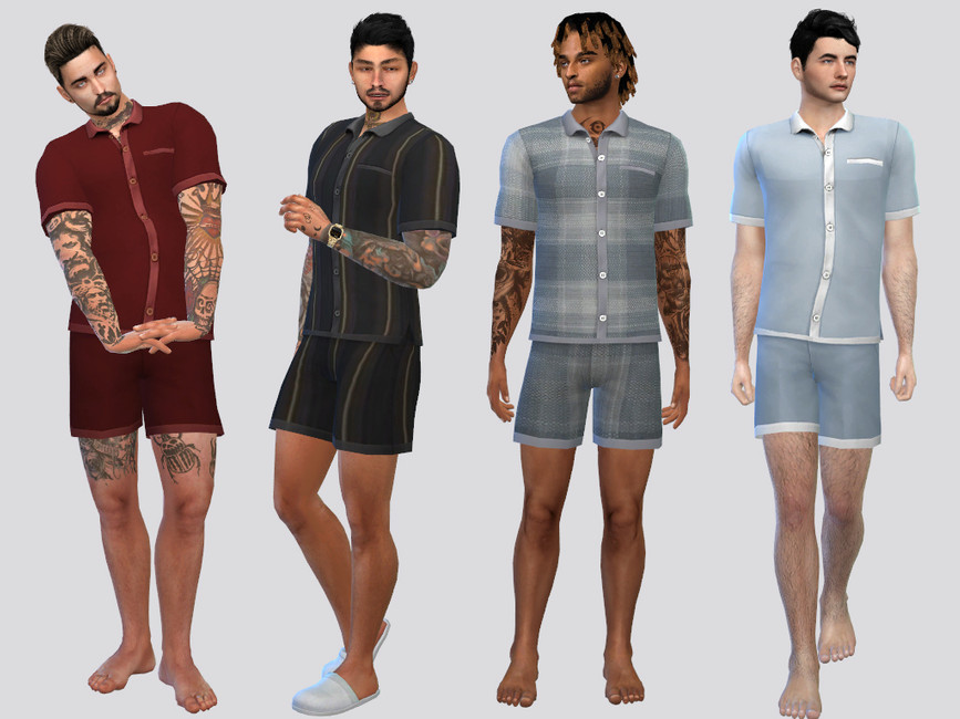 The Sims Resource - Briston Sleepwear