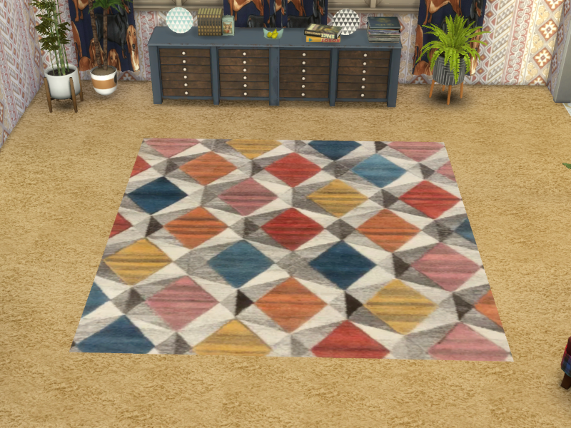 The Sims Resource Rainbow Rugs