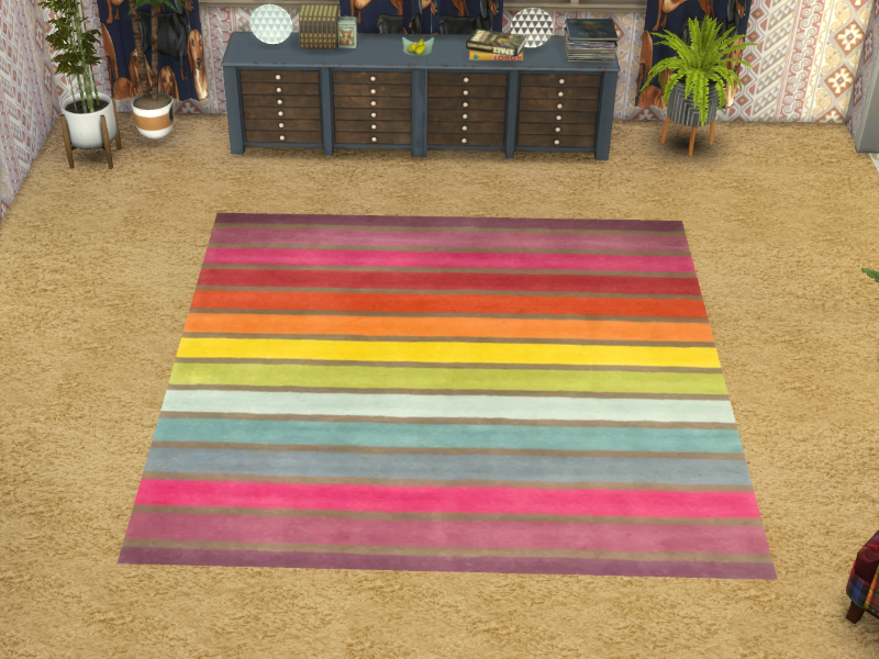 The Sims Resource | Rainbow Rugs