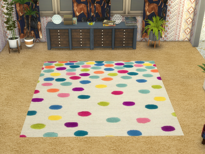 The Sims Resource | Rainbow Rugs