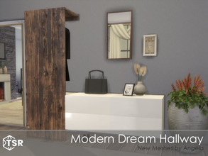 Sims 4 — Modern Dream Hallway by Angela — Modern Dream Hallway, a new sims 4 set for your homes entryways. This set