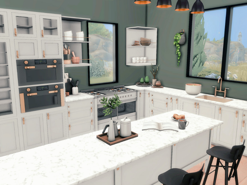 The Sims Resource - Chef's Kitchen | TSR CC only