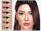 Sims 4 — Eyeliner N139 by Seleng — The eyeliner has 21 colours and HQ compatible. Allowed for teen, young adult, adult
