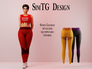 Sims 4 — Sports Leggings by simtaliagreen — 10 colors Adult-Elder-Teen-Young Adult For Female Custom thumbnail