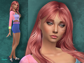 Sims 4 — Madelaine Masson by caro542 — Hello, I'm Madelaine, and I want to create a more ecological community. Go to