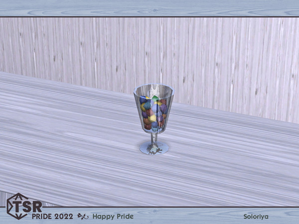 Sims 4 — PRIDE 2022. Happy Pride. Candies by soloriya — Decorative candies. Part of PRIDE 2022 - Happy Pride set. 1 color