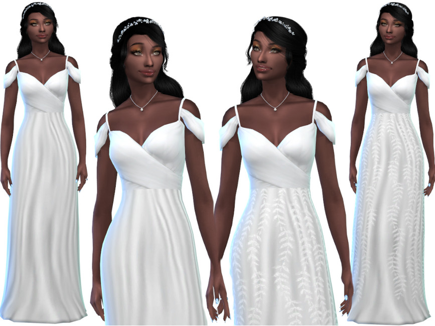 The Sims Resource - Wedding Dress N8 (Requires MWS and City Living)