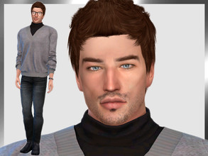 Sims 4 — Nick Anderson by DarkWave14 — Download all CC's listed in the Required Tab to have the sim like in the pictures.