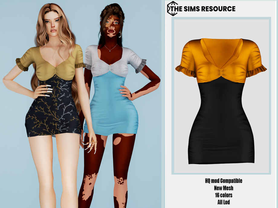 The Sims Resource - Shayla Dress