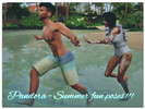 Sims 4 — Summer fun poses by Pandorassims4cc — Pose pack contains 5 couple poses