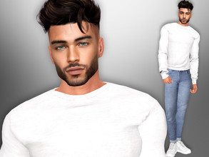 Sims 4 — Logan Vest by divaka45 — Go to the tab Required to download the CC needed. DOWNLOAD EVERYTHING IF YOU WANT THE